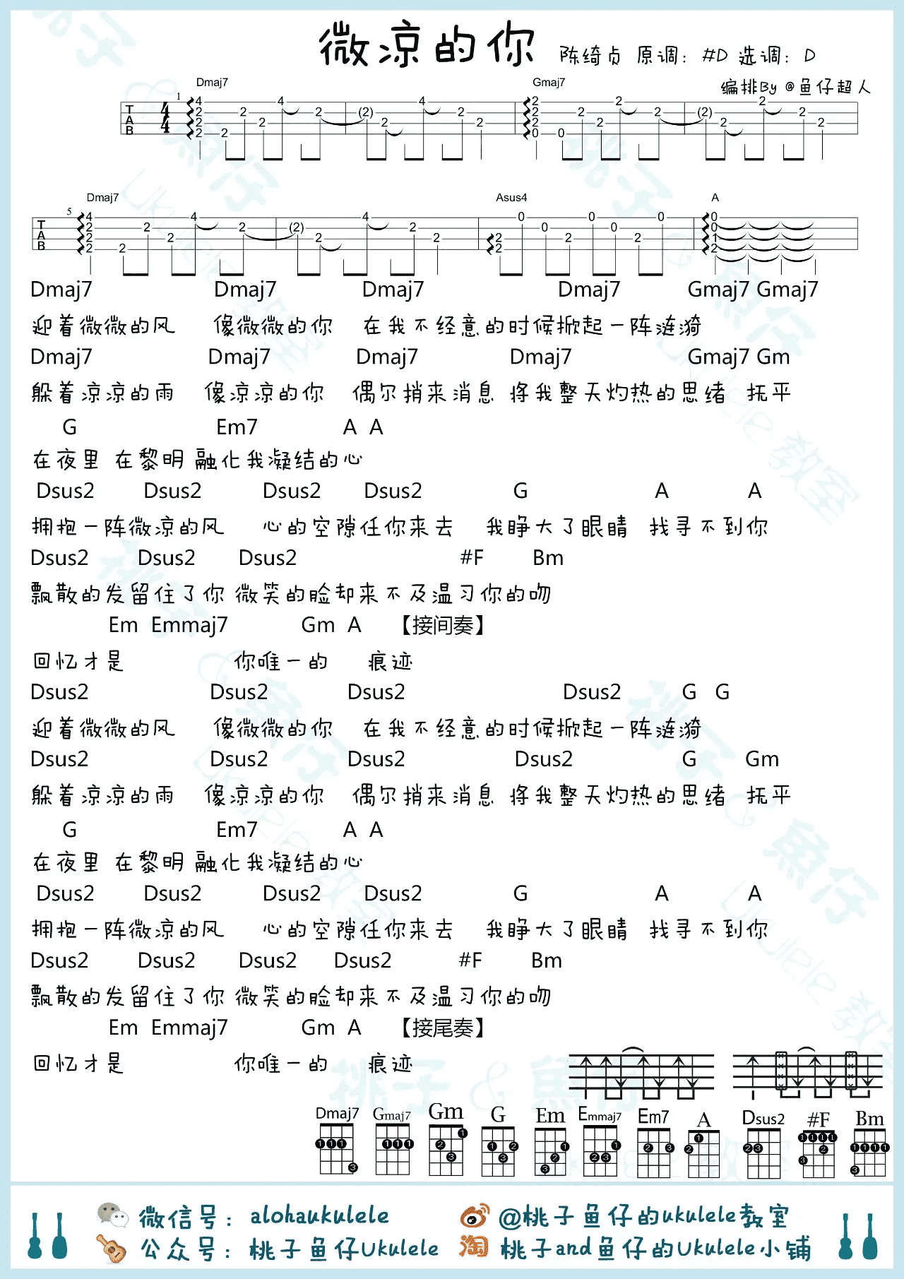 驴得水主题曲《我要你》 指弹 gp5C调GTP六线PDF谱-独奏吉他谱-虫虫吉他谱免费下载